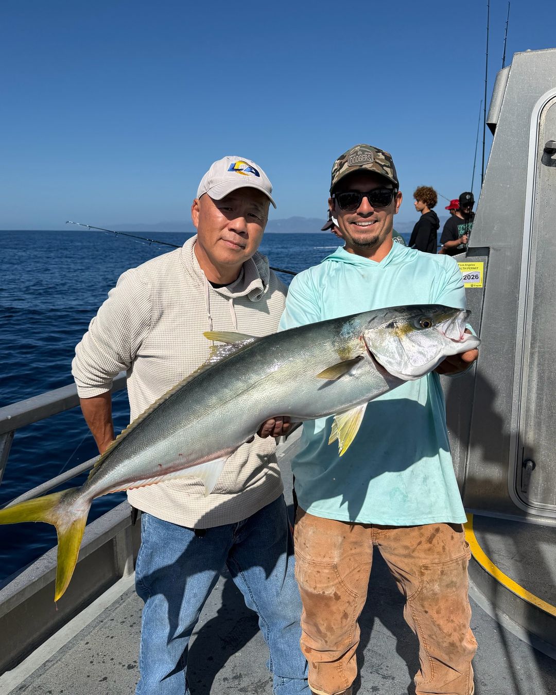2 yellowtail this morning with plenty of chances! Lost about 7. #newdelmar