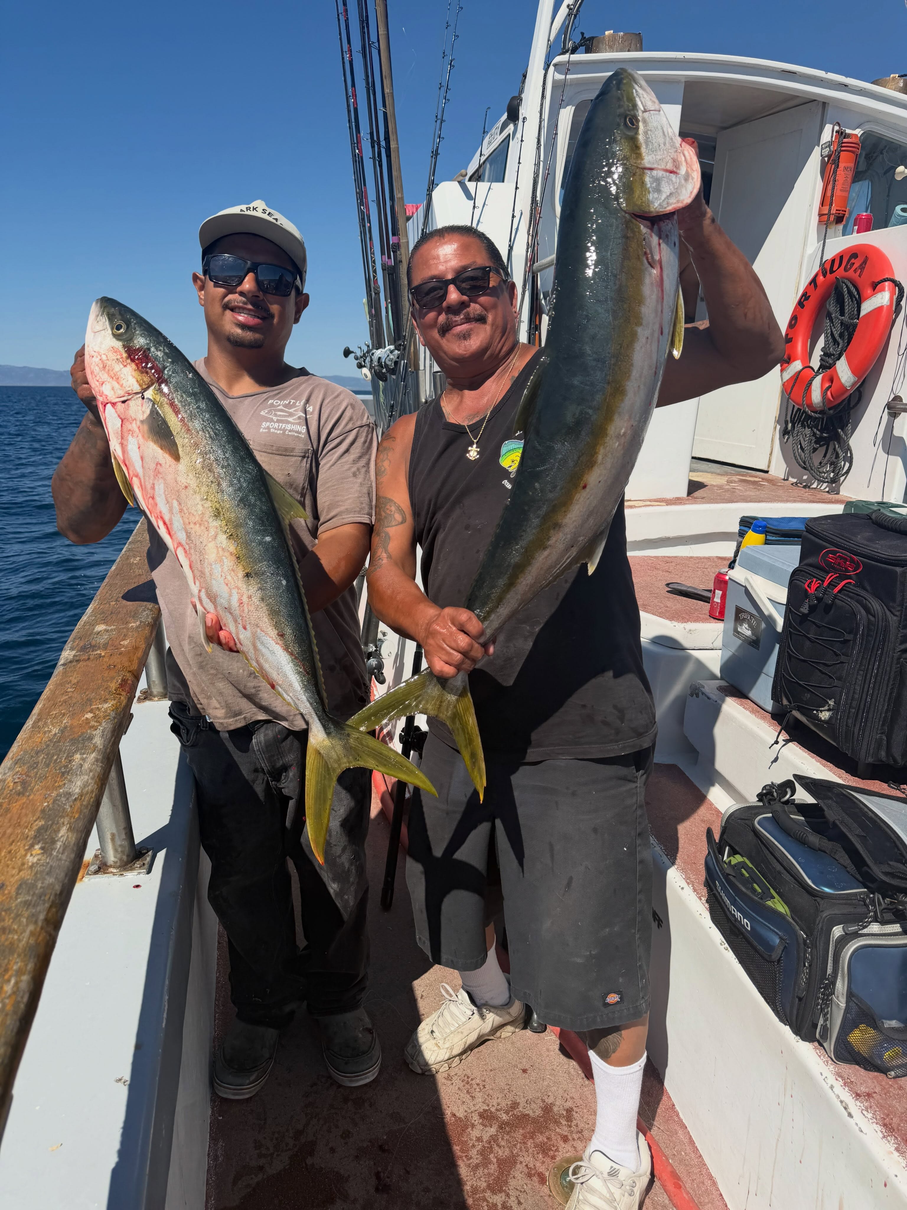 15 yellows Along with some bass and Bonita in the mix for today’s adventure!! #tortuga #lilboat #marinadelreysportfishing
